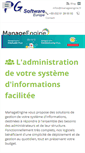 Mobile Screenshot of manageengine.fr