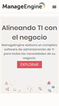 Mobile Screenshot of manageengine.com.mx